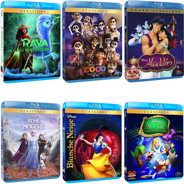 promo disney 4 blu ray pour 30 euros 17 octobre 2022 visuel produit