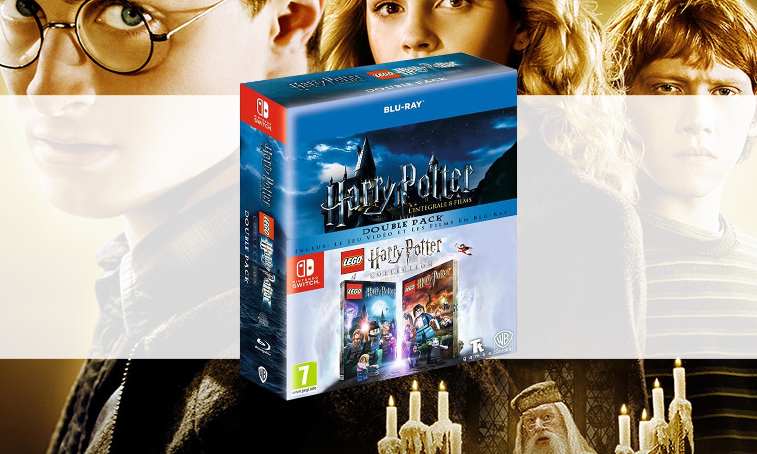 Double pack harry potter blu ray jeu visuel-slider