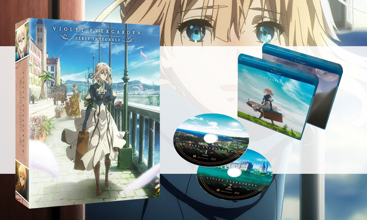 Coffret Blu-ray integrale Violet Evergarden visuel-slider