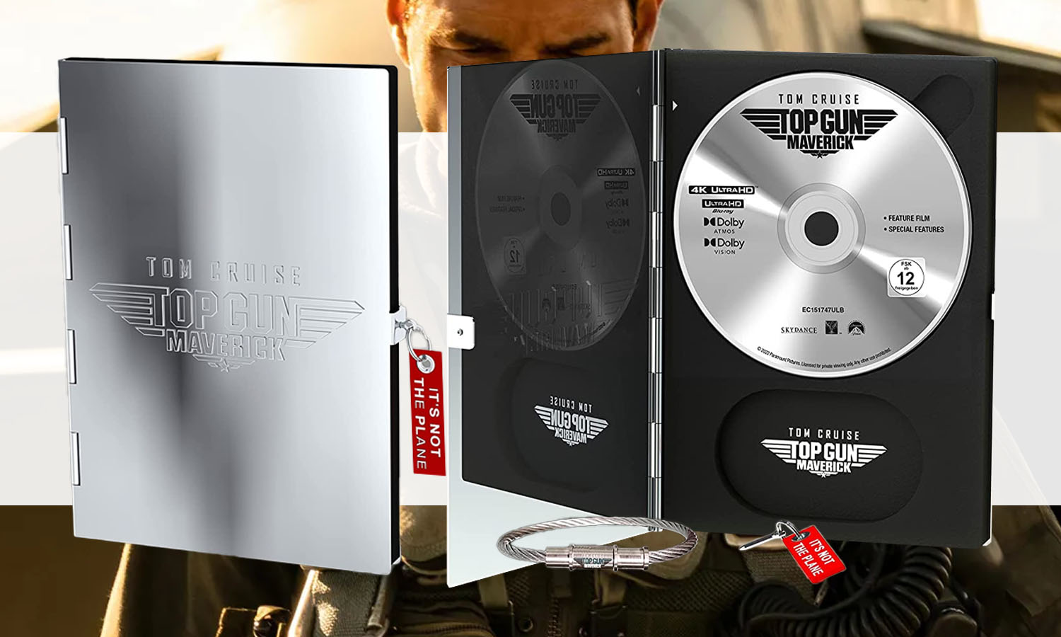 SLIDER TOP GUN MAVERICK EDITION METAL Pack 4k