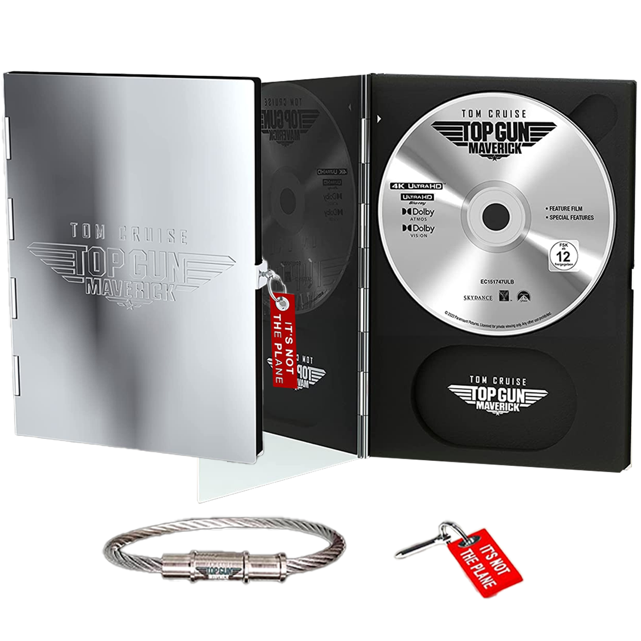 top gun maverick 4k metal pack visuel produit