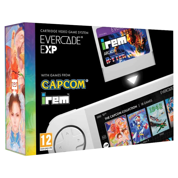 console blaze evercade capcom visuel produit