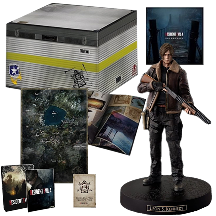 resident evil 4 remake collector visuel produit ps5 ps4 xbox series x
