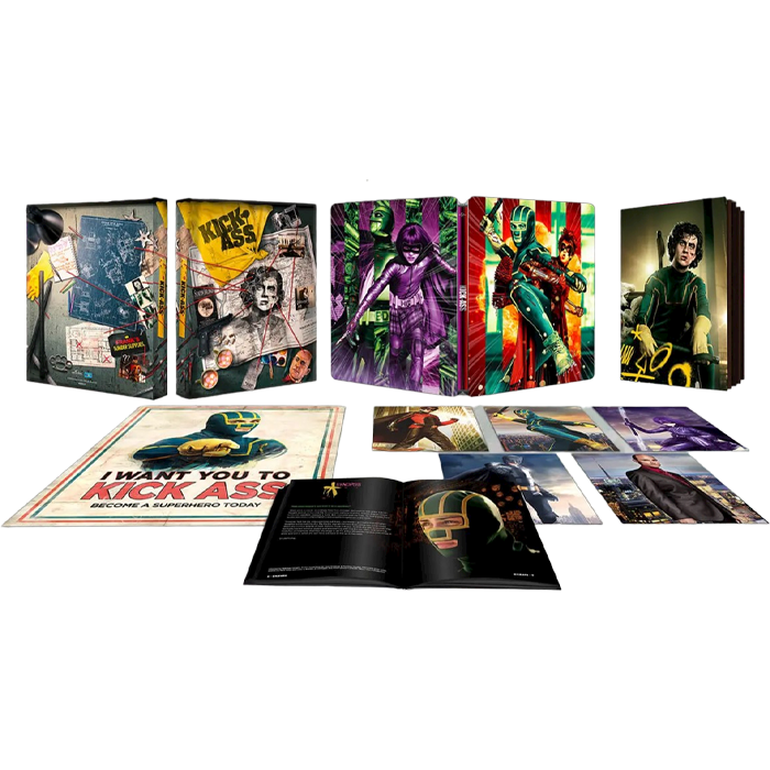 Kick ass 4k steelbook collector visuel produit