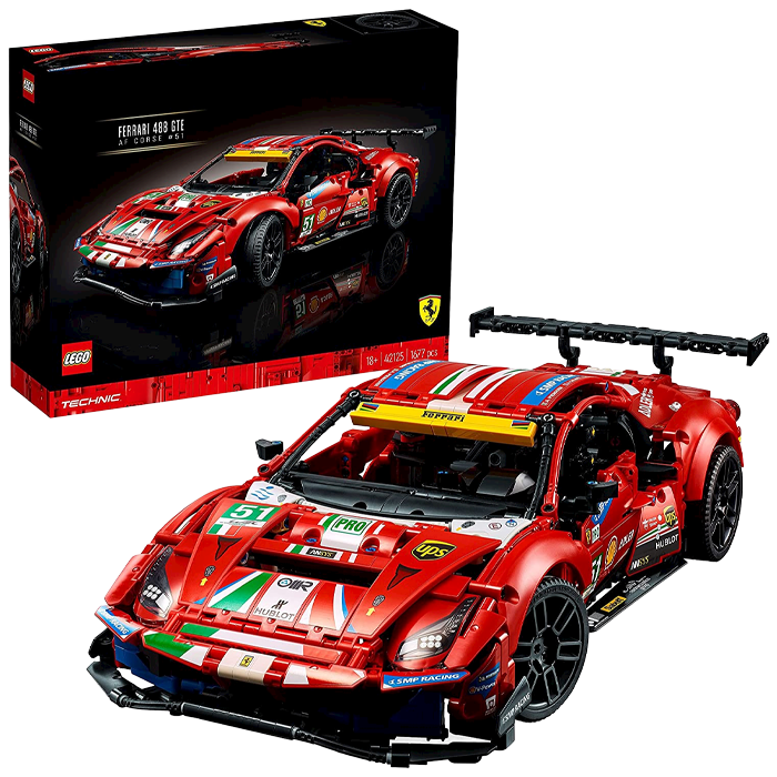 LEGO Ferrari 488 GTE AF Corse #51 (42125) visuel-produit copie