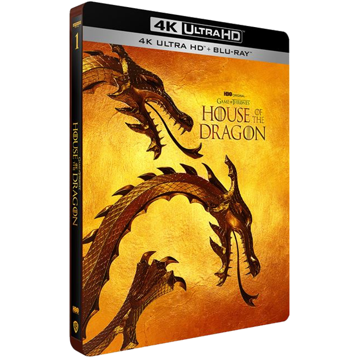 house of the dragon blu ray 4K steelbook saison 1 edition standard visuel produit