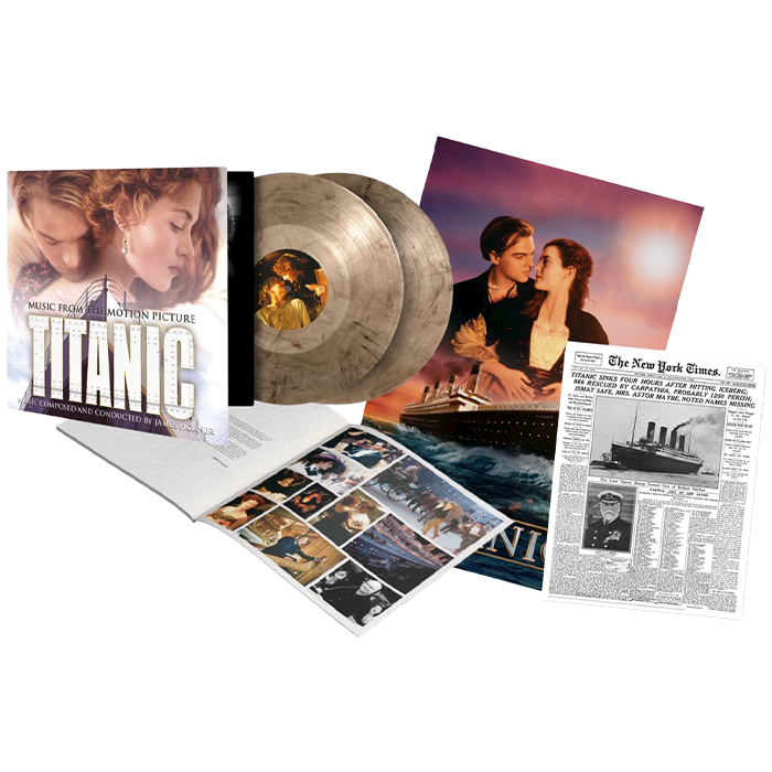 Vinyle Titanic Edition 25ème Anniversaire visuel-produit copie