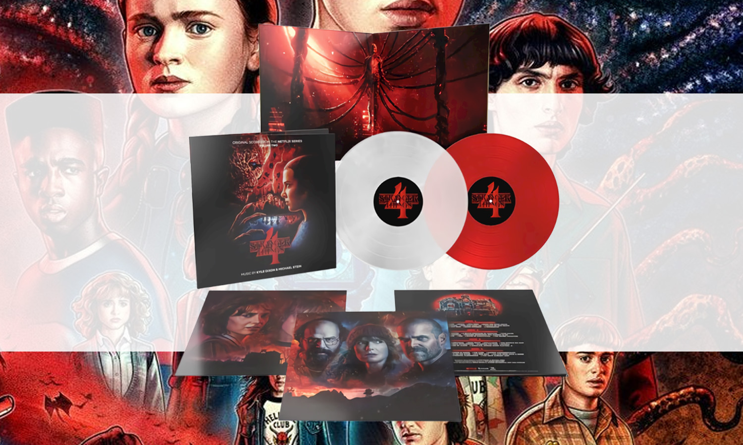 Vinyle Stranger Things saison 4 Volume 2 visuel-slider