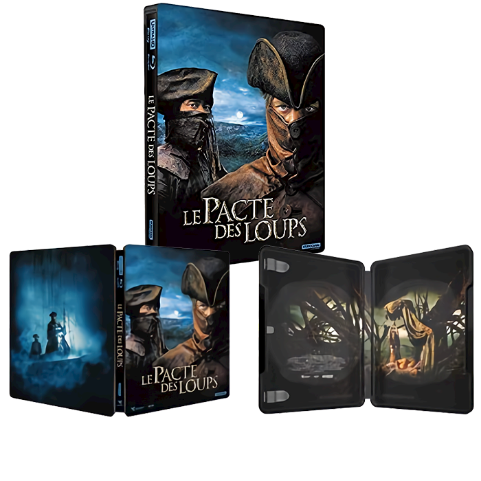 Le pacte des loups steelbook 4k visuel-produit copie