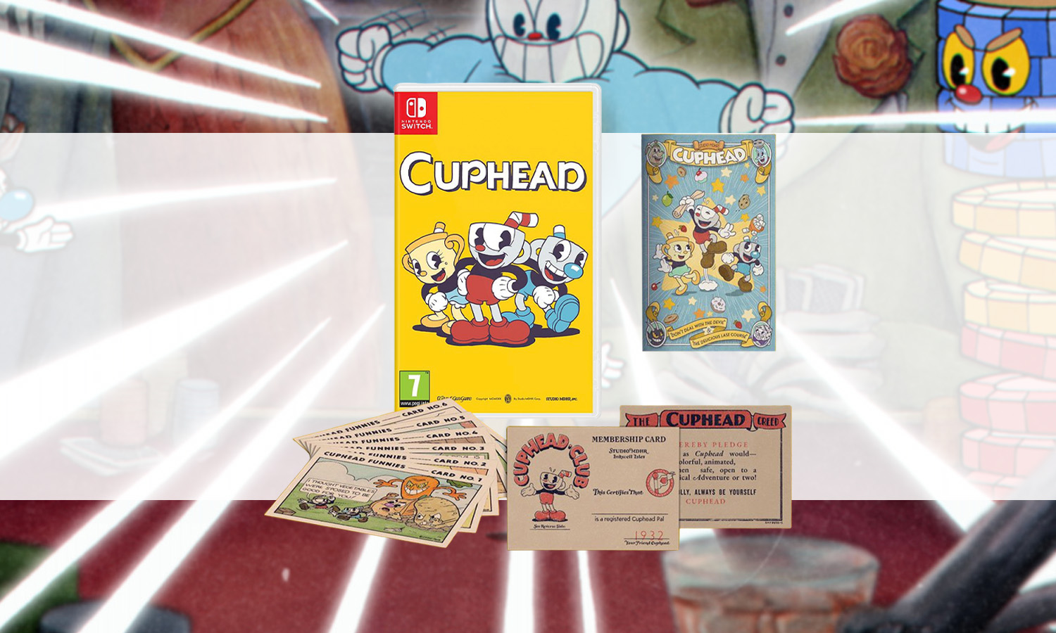 Cuphead Switch visuel slider