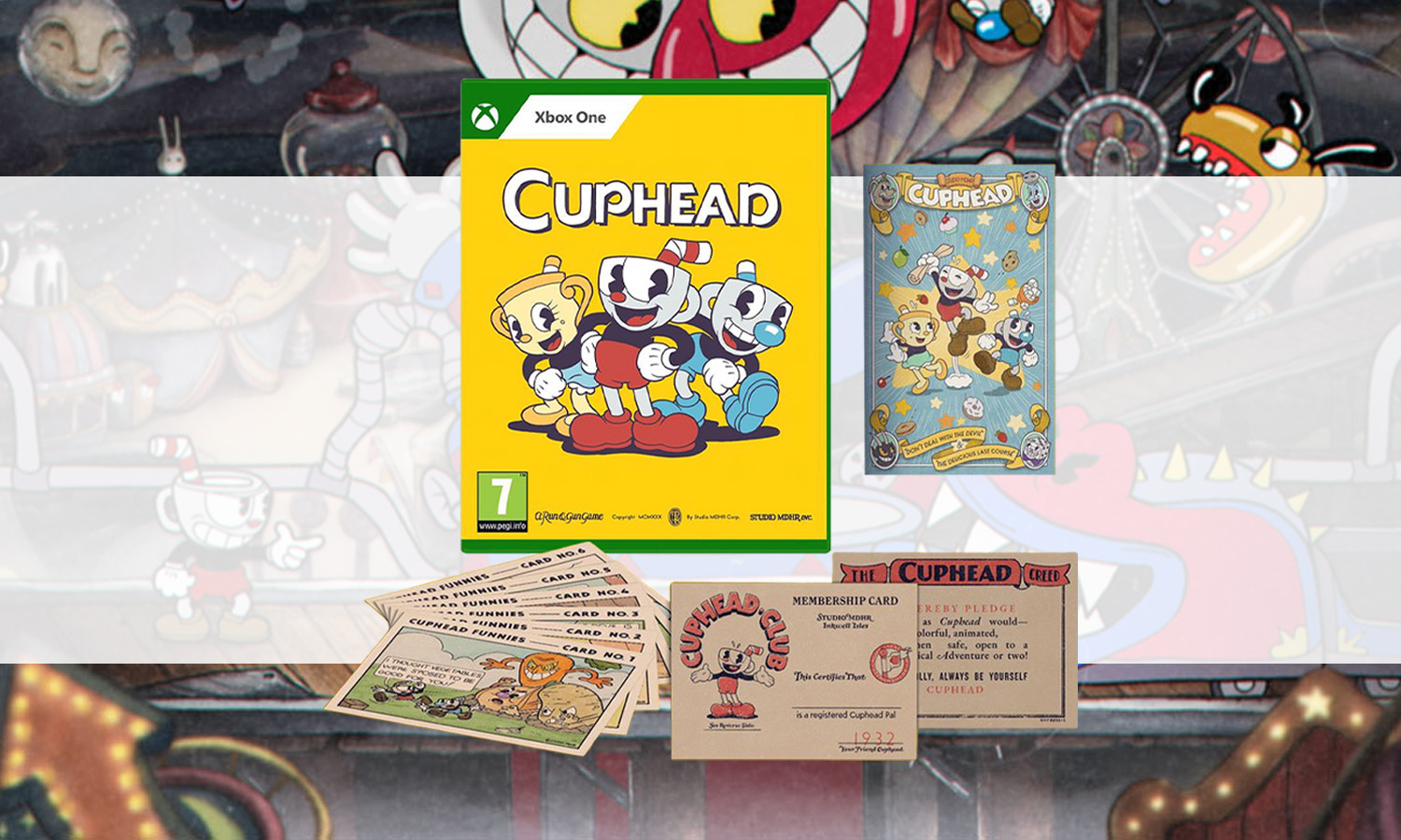 Cuphead Xbox visuel slider