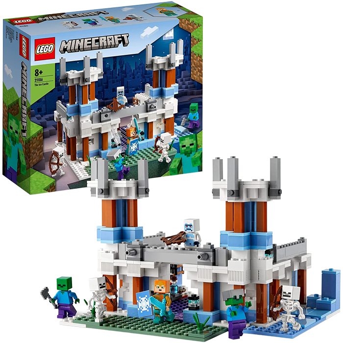 Lego minecraft le chateua de glace visuel-produit copie