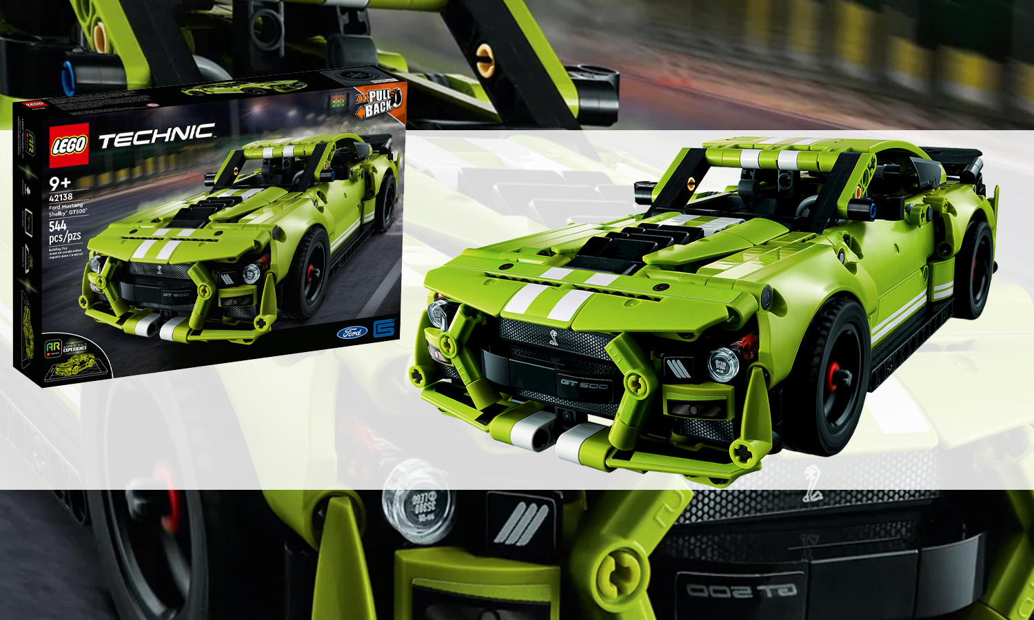 Lego Ford Mustang Shelby gt500 visuel-slider