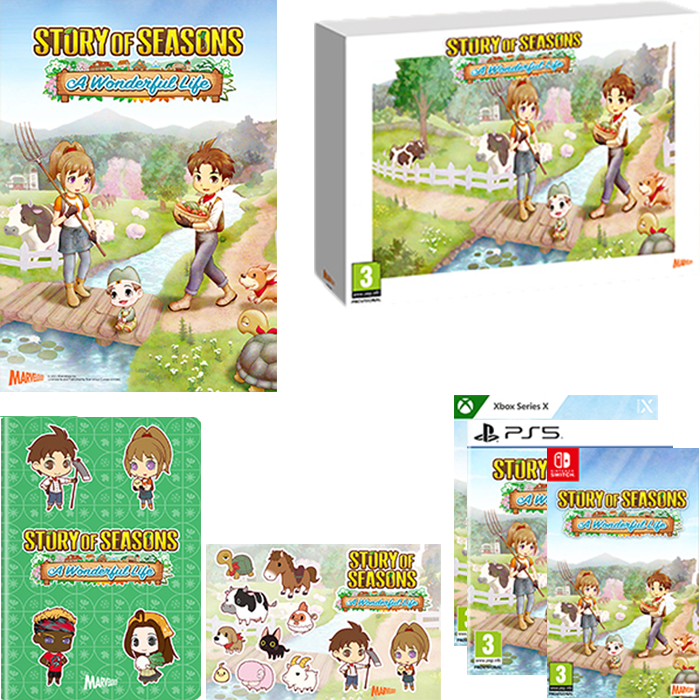 story of seasons a wonderful life edition limitee ps5 switch xbox multi visuel produit
