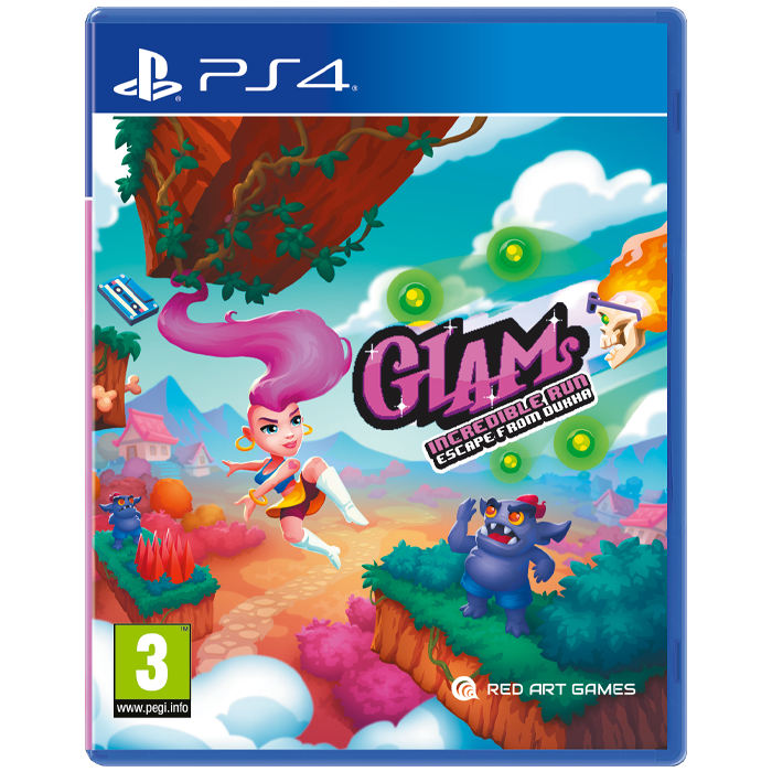 glams incredible run ps4 visuel produit