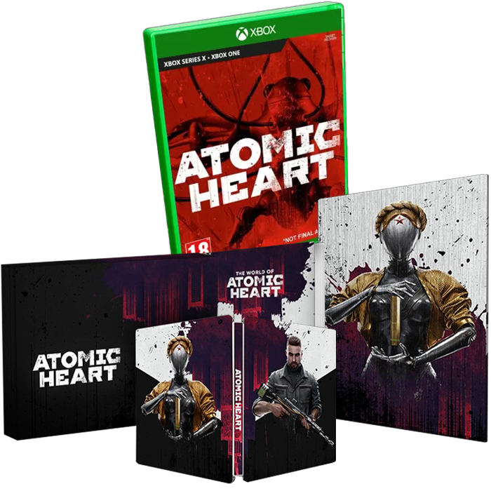 atomic heart xbox edition limitée visuel produit