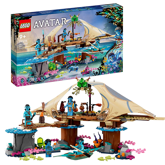 Lego Avatar Le Village Aquatique de Metkayina (75578) visuel-produit copie