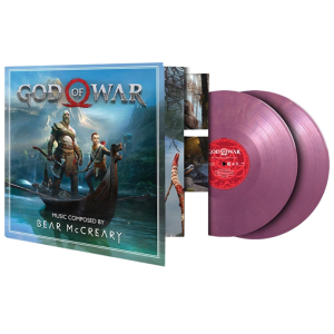vinnyle god of war violet rose visuel produit