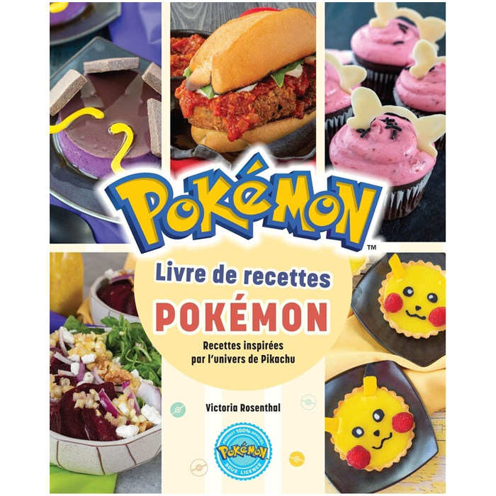 livre de recettes pokemon visuel produit