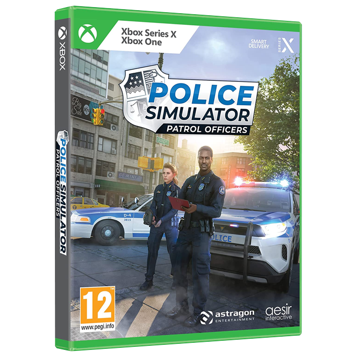police simulator xbox series x visuel produit