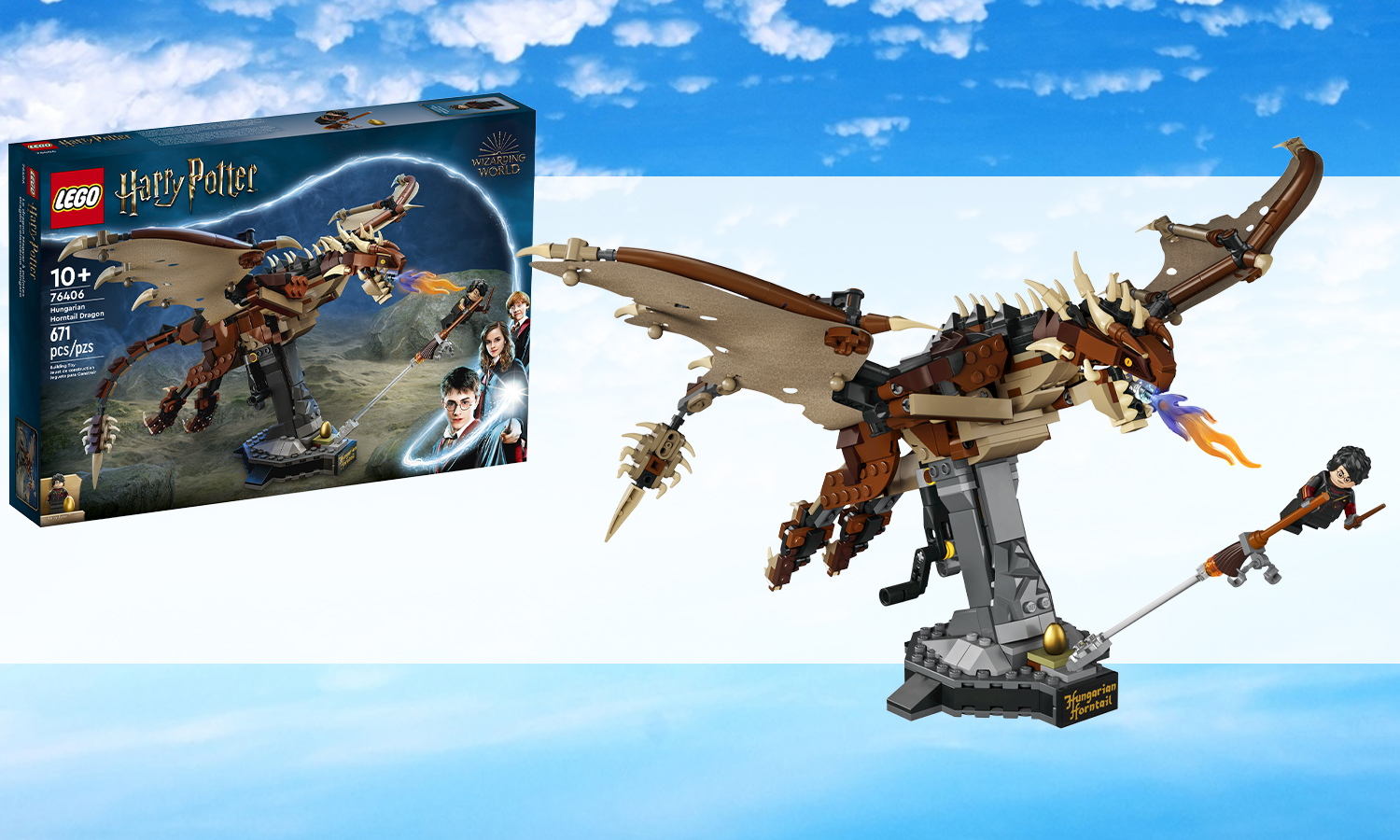 Lego Harry Potter Le Magyar à Pointes (76406) visuel-slider