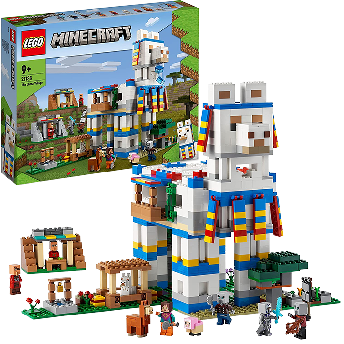 Lego Minecraft Le Village Lama (21188) visuel-produit copie