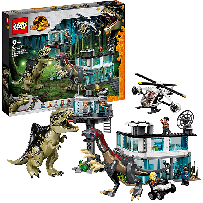 Lego Jurassic World Attaque Giganotosaurus visuel-produit copie