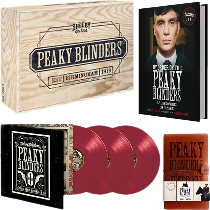 coffret blu ray peaky blinders edition limitee visuel produit