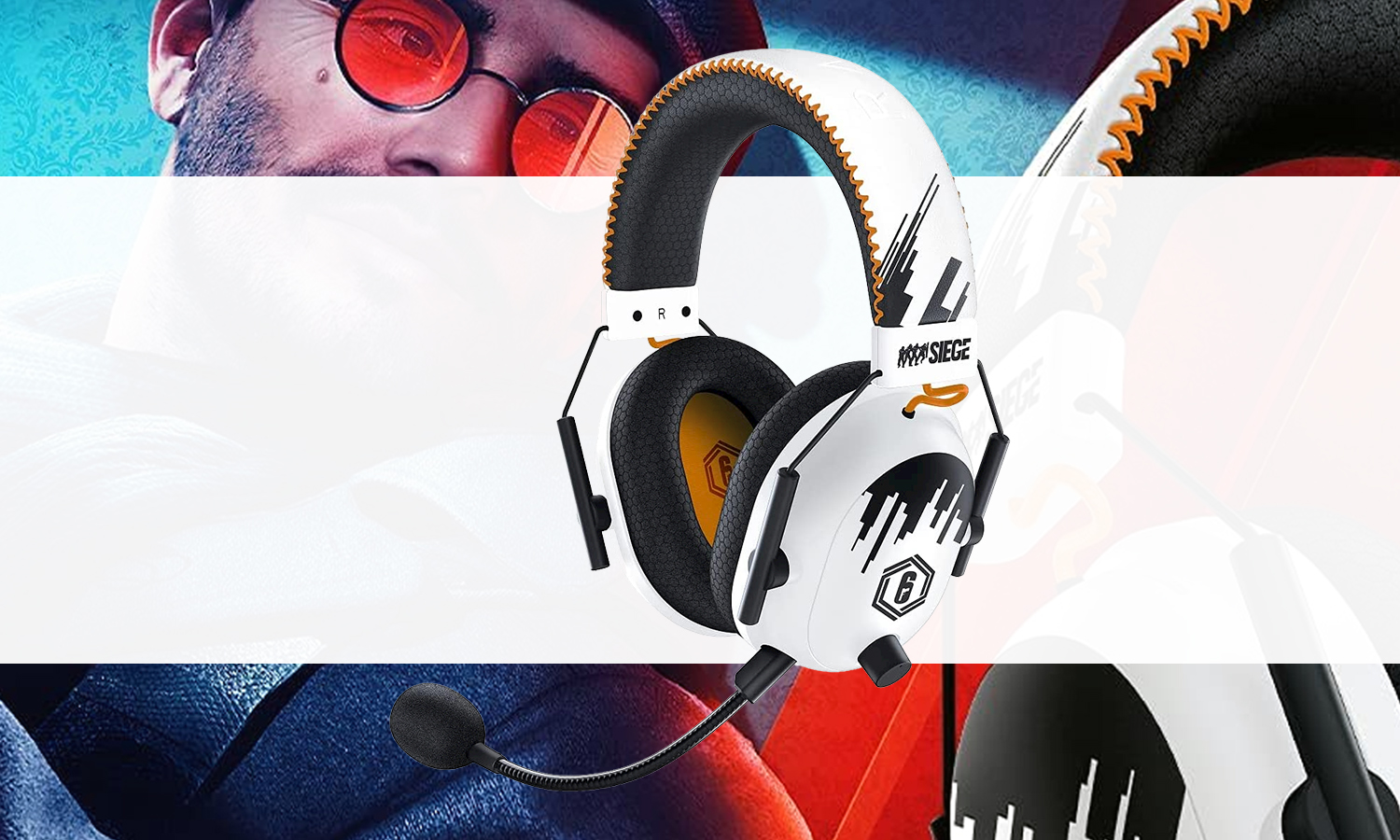 Casque Gaming sans fil Razer BlackShark V2 Pro Edition R6 Siege visuel-slider copie
