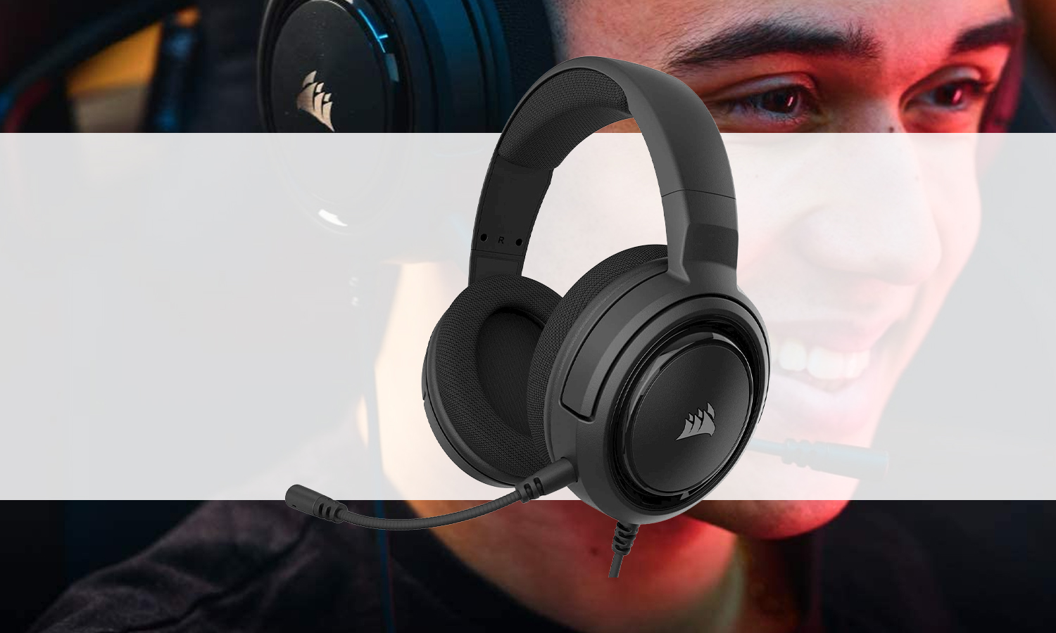 Casque Gaming Corsair HS35 Noir visuel slider