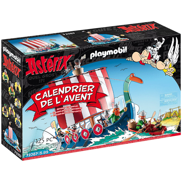 Calendrier de l'Avent Playmobil Astérix visuel produit