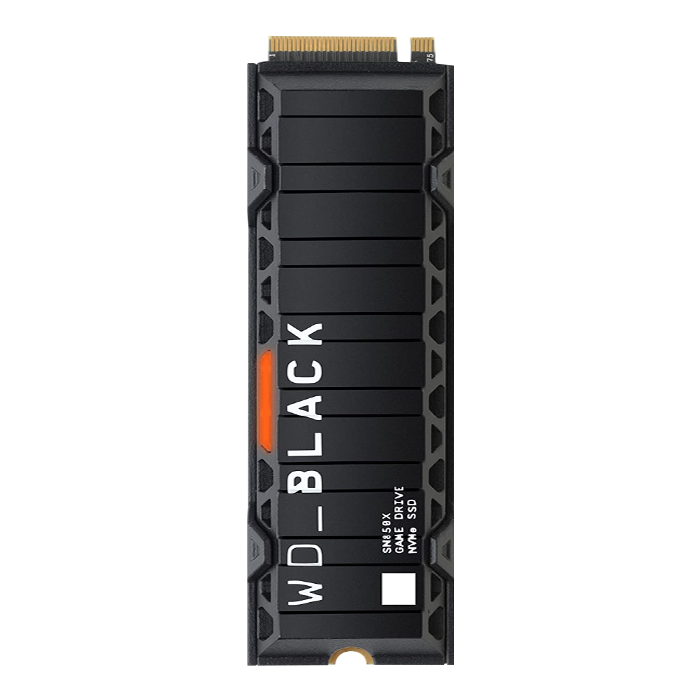 ssd 2 to wd black avec dissipateur pour ps5 visuel produit