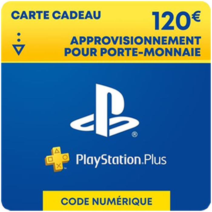 carte psn 120 pour acheter abonnement psn visuel produit
