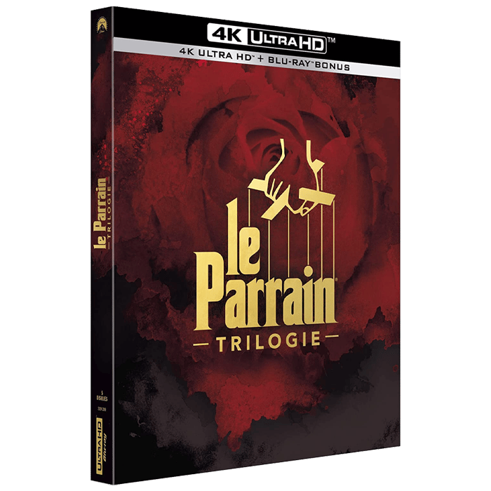 le parrain trilogie bluray 4K visuel produit