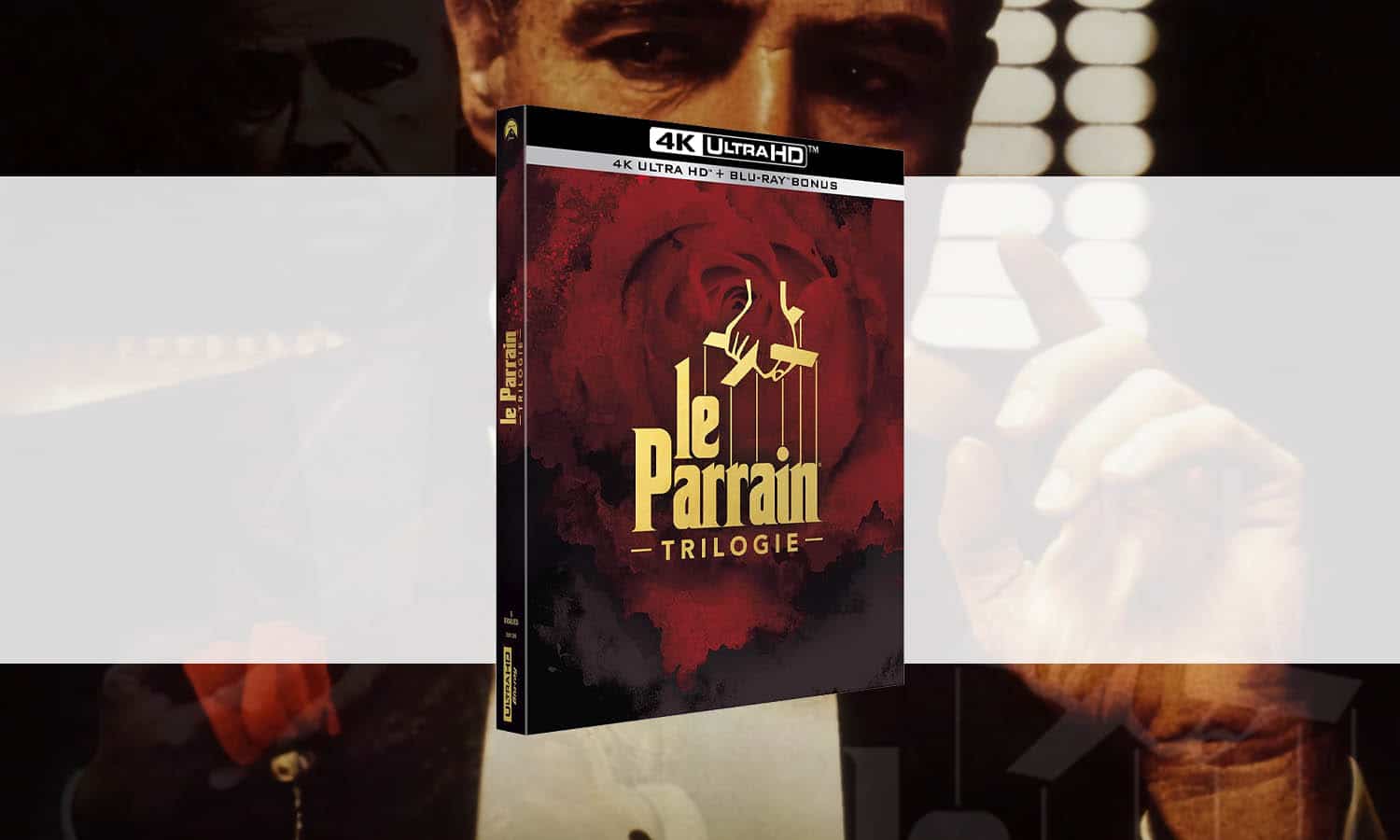 le parrain trilogie bluray 4K visuel slider horizontal