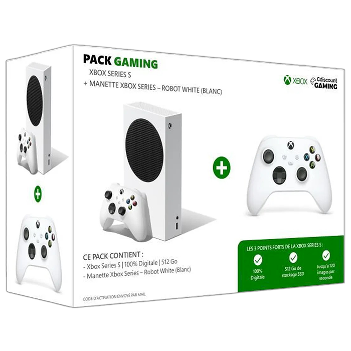 Pack xbox series S + manette visuel-produit copie