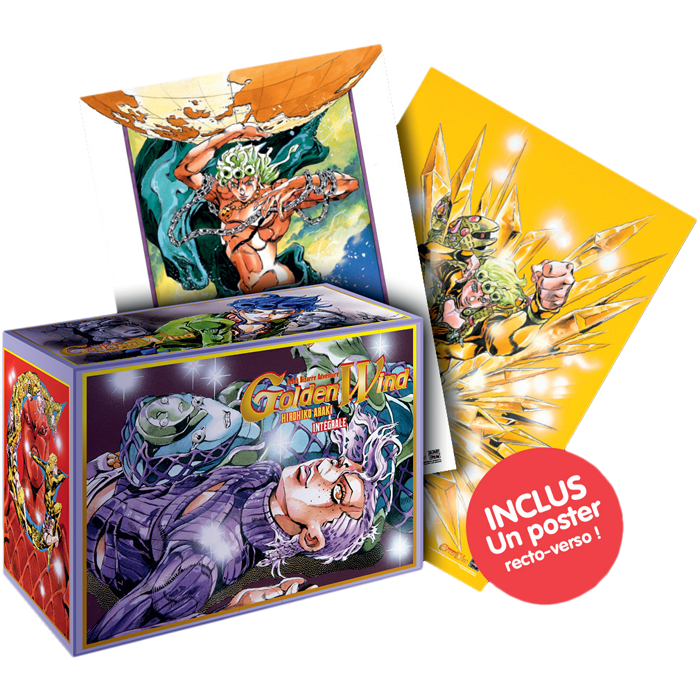 jojo bizarre adventure golden wind coffret visuel produit definitif