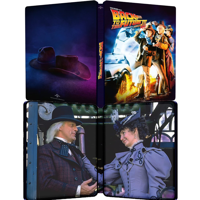 retour vers le futur 3 4k steelbook 2023 visuel produit