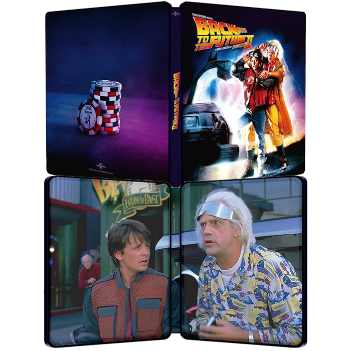 retour vers le futur 2 4k steelbook 2023 visuel produit
