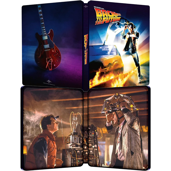 retour vers le futur 4k steelbook 2023 visuel produit