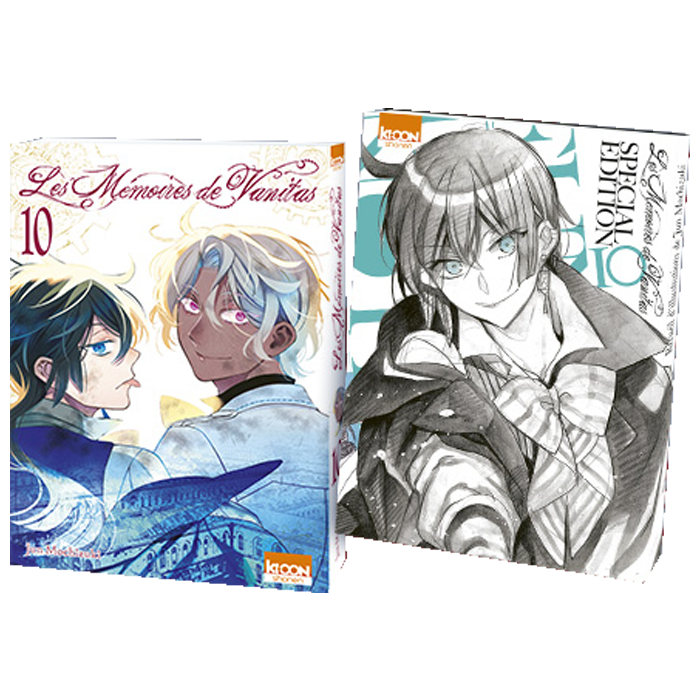 memoires de vanitas tome 10 collector visuel produit
