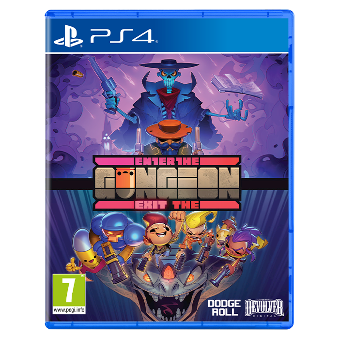 Enter Exit The Gungeon PS4 visuel-produit copie