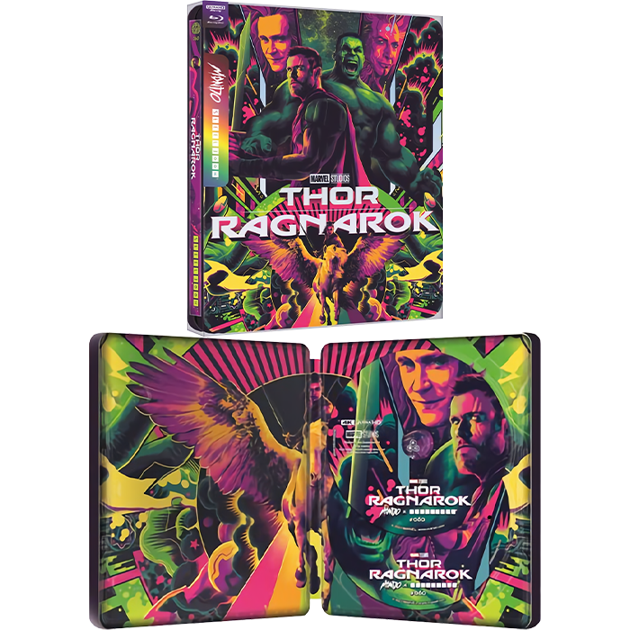 Thor Ragnarok steelbook mondo 4k visuel-produit copie