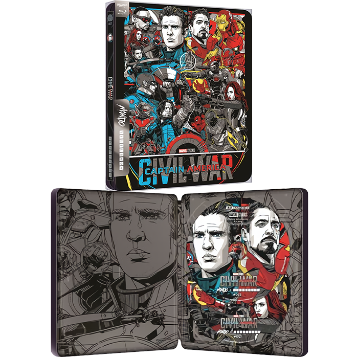 Civil War steelbook mondo 4k visuel-produit copie