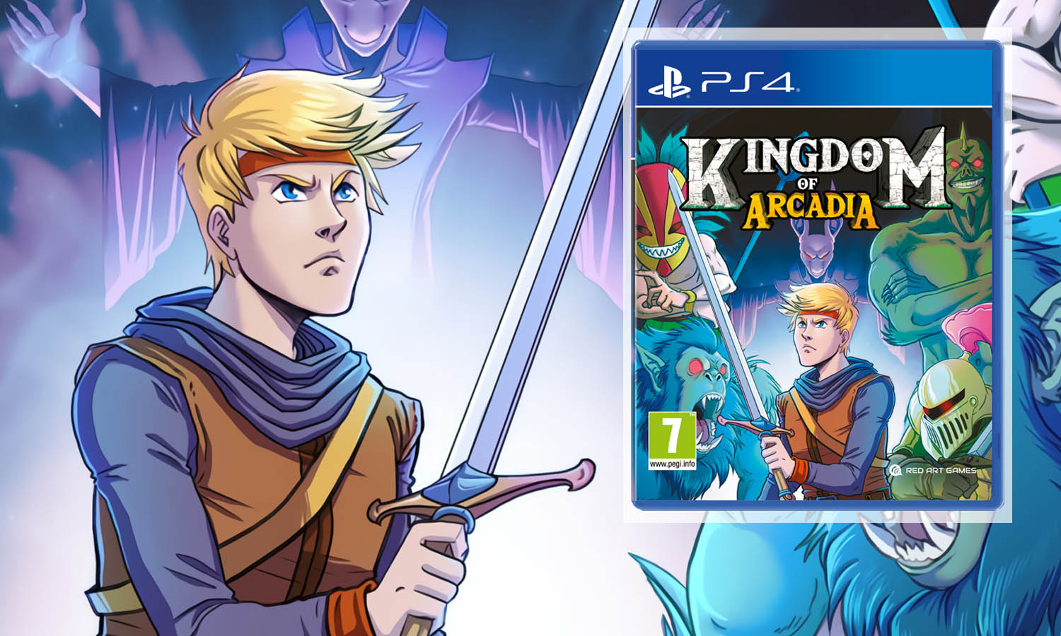 kingdom of arcadia ps4 visuel slider