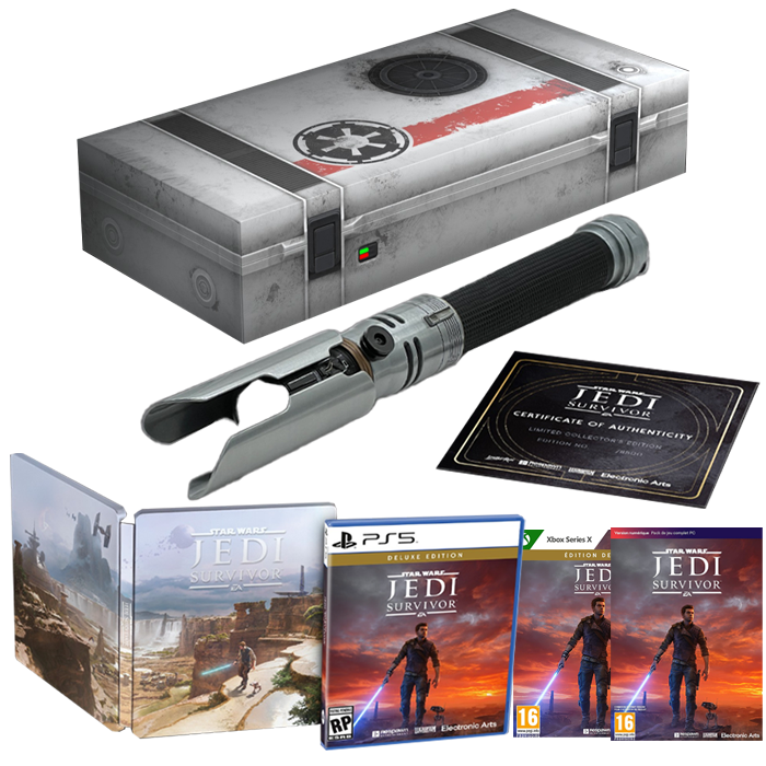 star wars jedi survivor edition collector multi ps5 xbox et pc