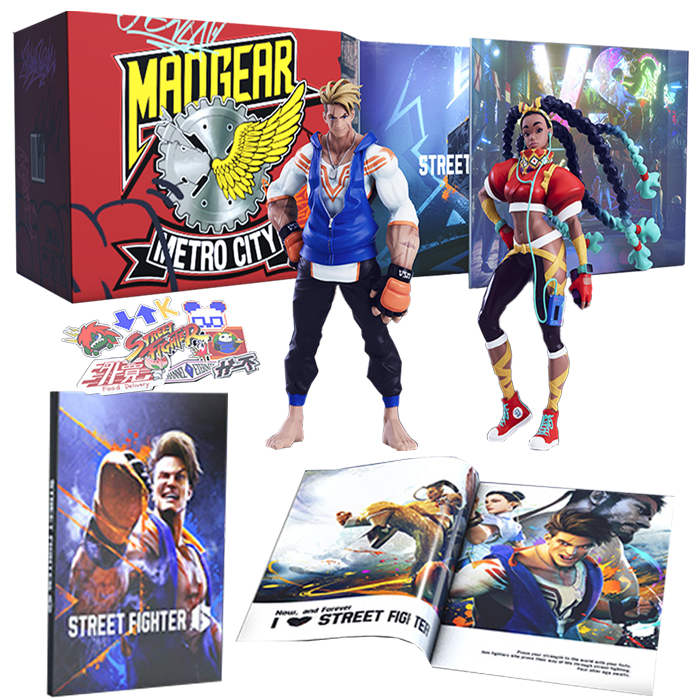 street fighter 6 collector visuel produit