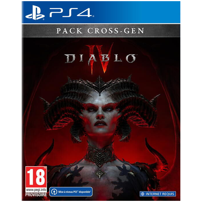 diablo 4 ps4 visuel produit pack cross gen