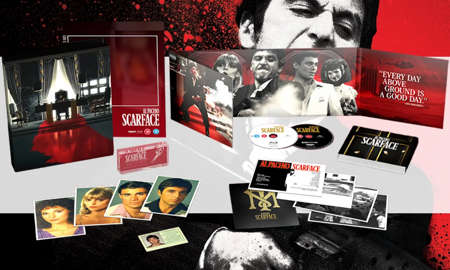 Scarface 4k collector The vault visuel slider copie