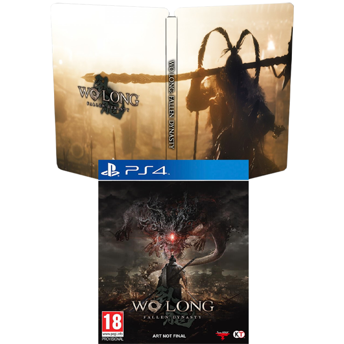 wo long fallen dynasty edition steelbook visuel produit ps4
